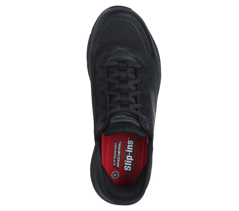 Hands Free Slip-ins Work Shoes with Max Cushioning - Relaxed Fit - Skechers