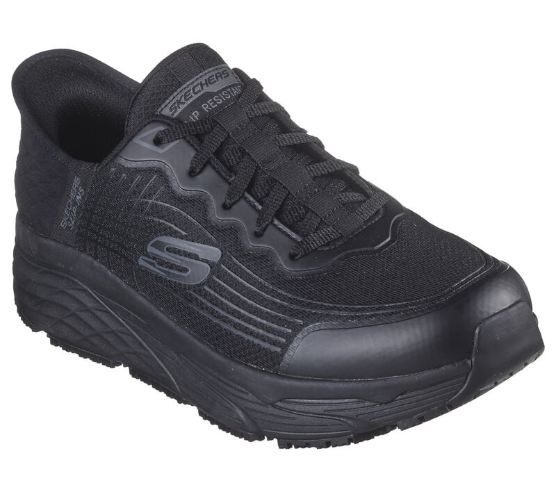 Hands Free Slip-ins Work Shoes with Max Cushioning - Relaxed Fit - Skechers