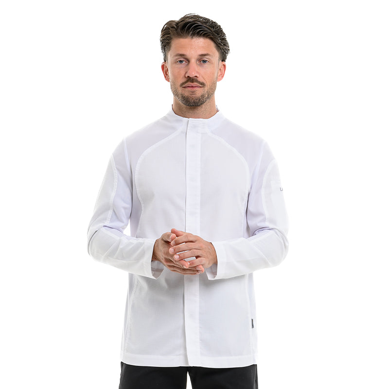 Comfortable Lafont Frenesie chef coat, ideal for long shifts.