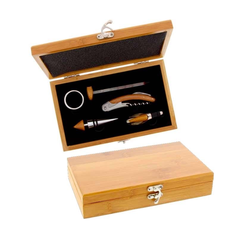 arcos Bamboo Sommelier Set - 5 Pieces - PRADEL