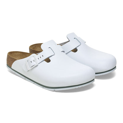 Birkenstock Kitchen Shoes Boston White Professional Clogs - BIRKENSTOCK