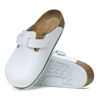 Birkenstock Kitchen Shoes Boston White Professional Clogs - BIRKENSTOCK