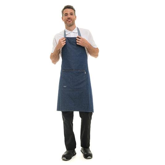 Lafont - Cuisine One size VESALE Indigo Bib Kitchen Apron - LAFONT