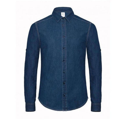 MANELLI Men's Denim Service Shirt - VISION - TOPTEX