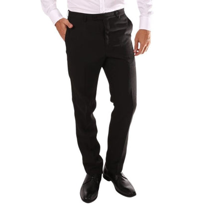 MANELLI Men's Pinot Straight Black Service Trousers - LAFONT SERVICE