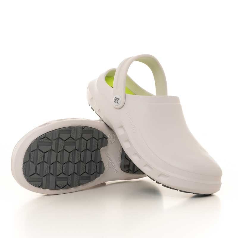 MANELLI NFORZ white unisex non-perforated safety clog - NORDWAYS