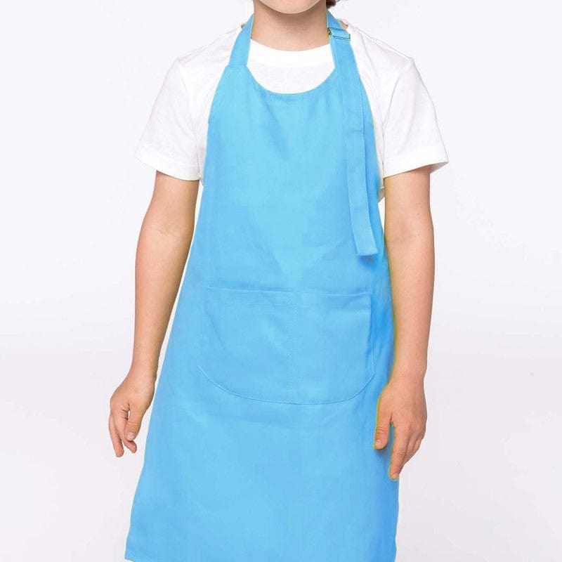 MANELLI Sky Blue Children's Kitchen Apron - TOPTEX