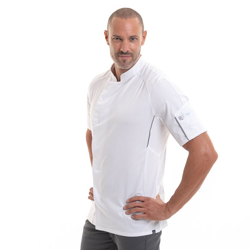 Benak 37.5 Short Sleeve Kitchen Coat - ROBUR