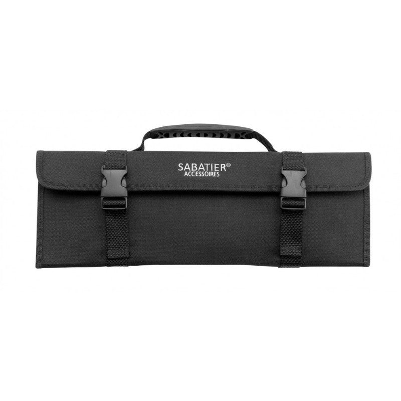 Black Nylon Hard Case Empty with 5 Knife Slots - SABATIER