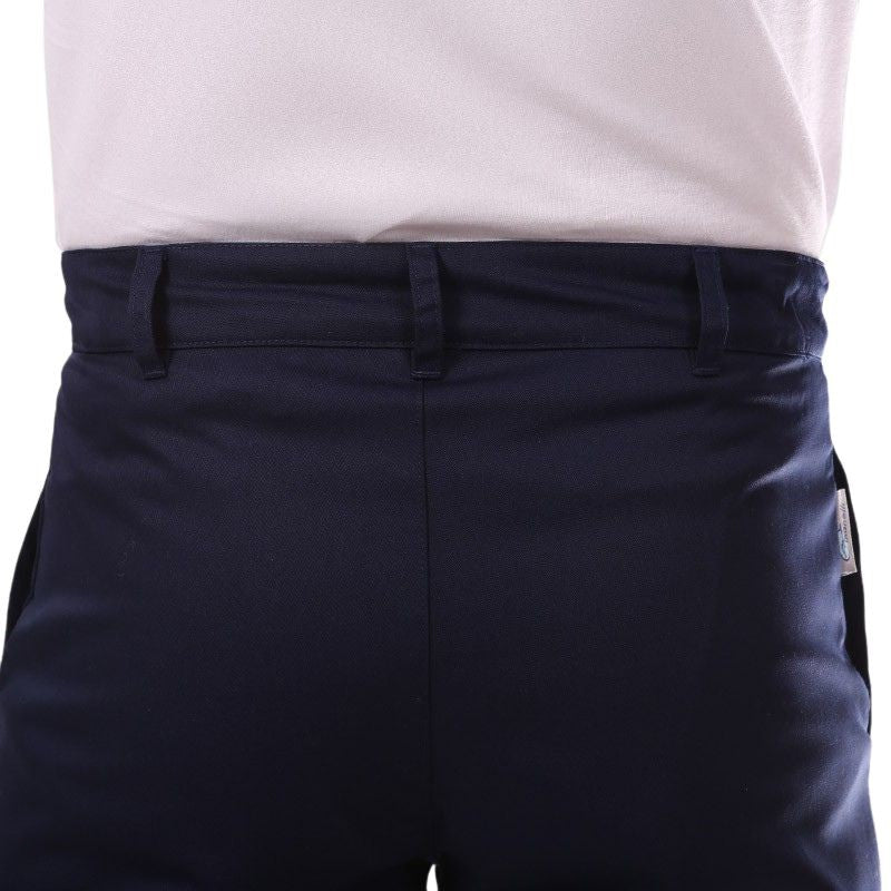 Blue 1-ply Kitchen Trousers - MANELLI