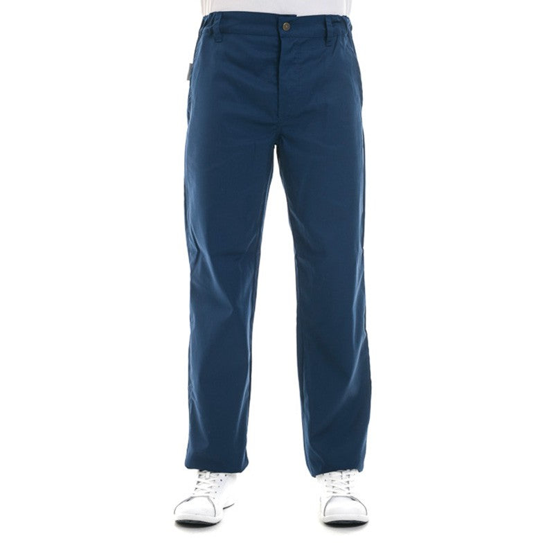 Blue 1-ply Kitchen Trousers - MANELLI