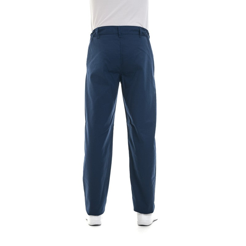 Blue 1-ply Kitchen Trousers - MANELLI