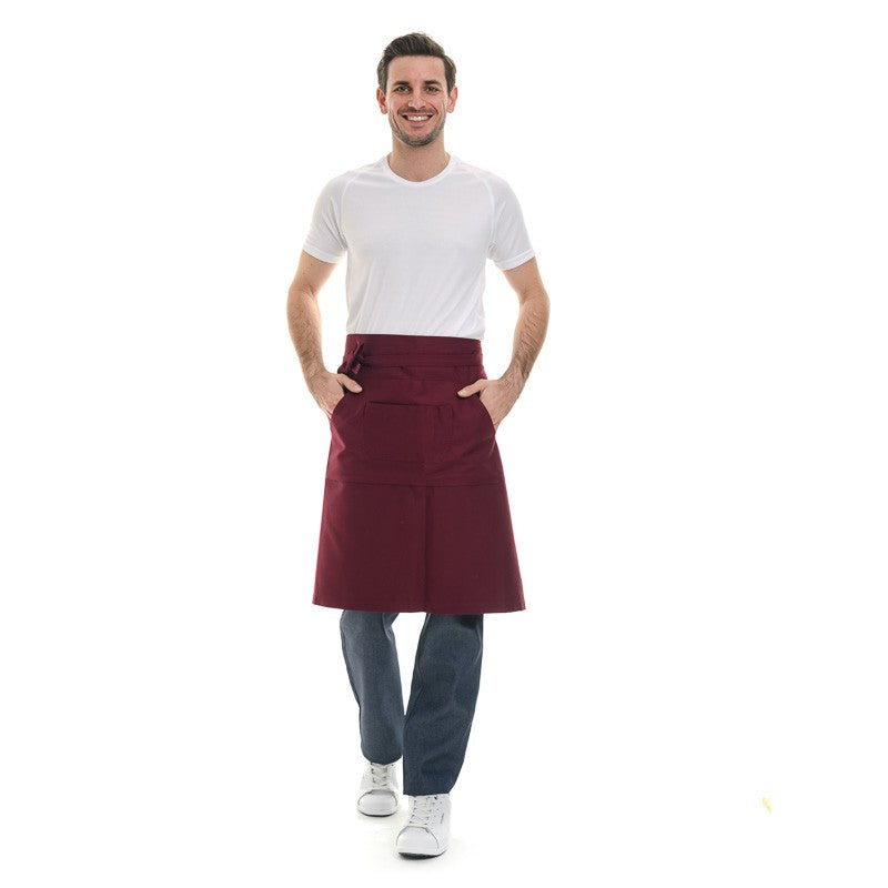 Bordeaux Half Kitchen Apron - MANELLI