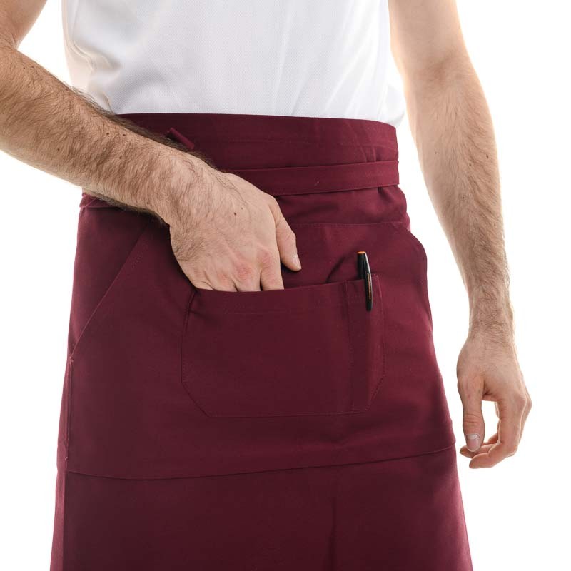 Bordeaux Half Kitchen Apron - MANELLI