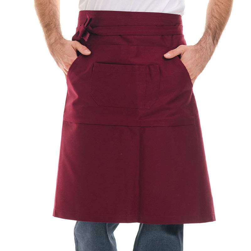 Bordeaux Half Kitchen Apron - MANELLI