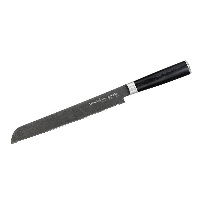 Bread Knife 23cm MO-V STONEWASH - SAMURA