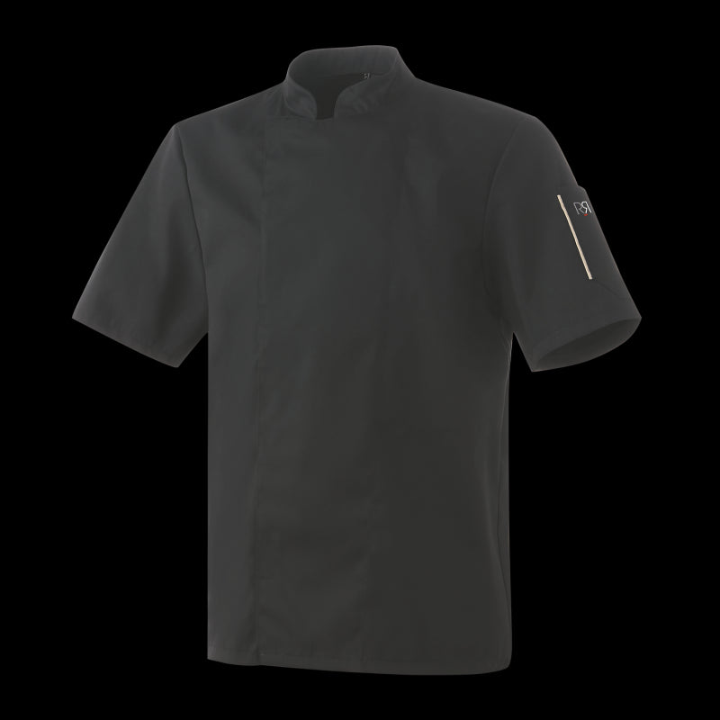 Butcher's Short Sleeves Coat Nero - ROBUR MANELLI