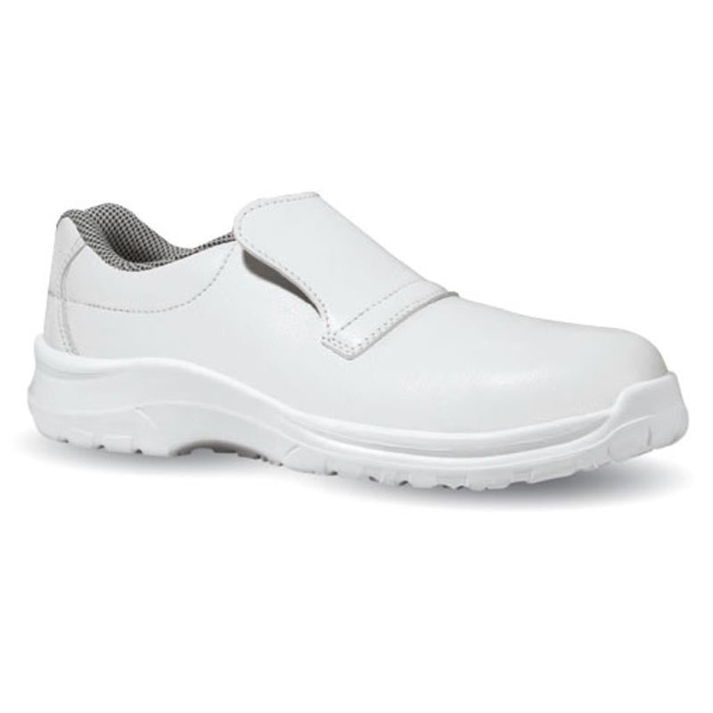 Cat S2 SRC Lightweight White Kitchen Safety Shoes - UPOWER