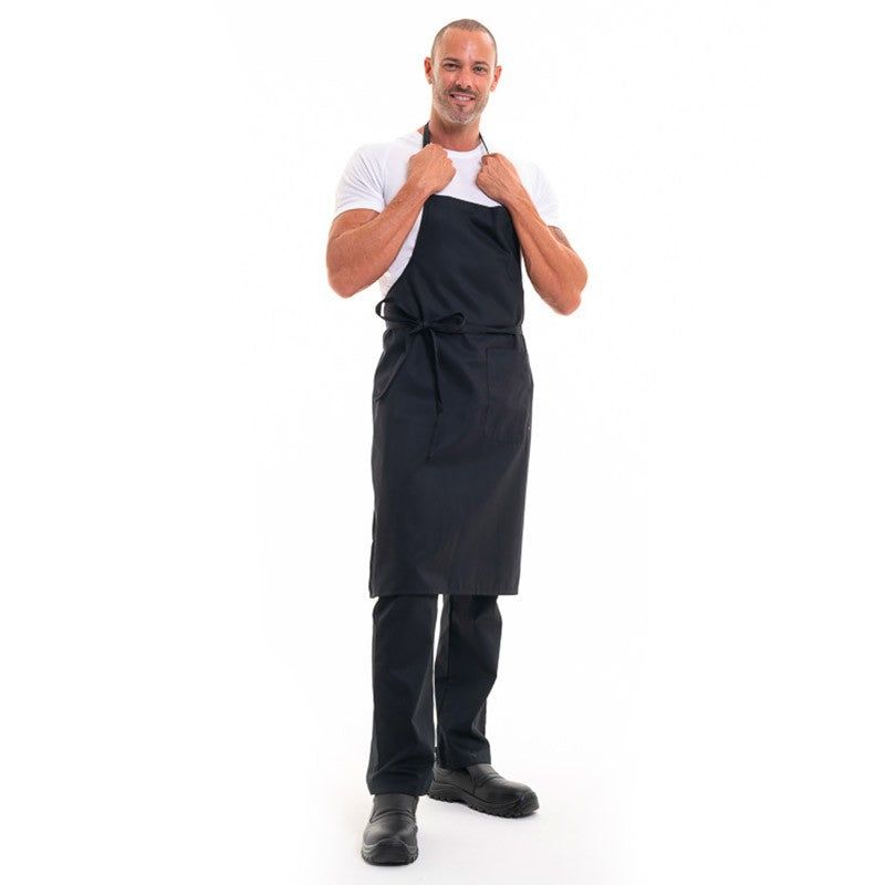 Dax Black Unisex Kitchen Apron - ROBUR