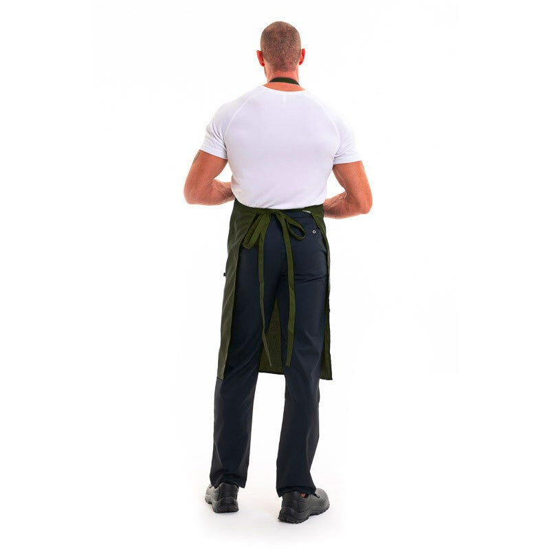 Dax Olive Unisex Kitchen Apron - ROBUR