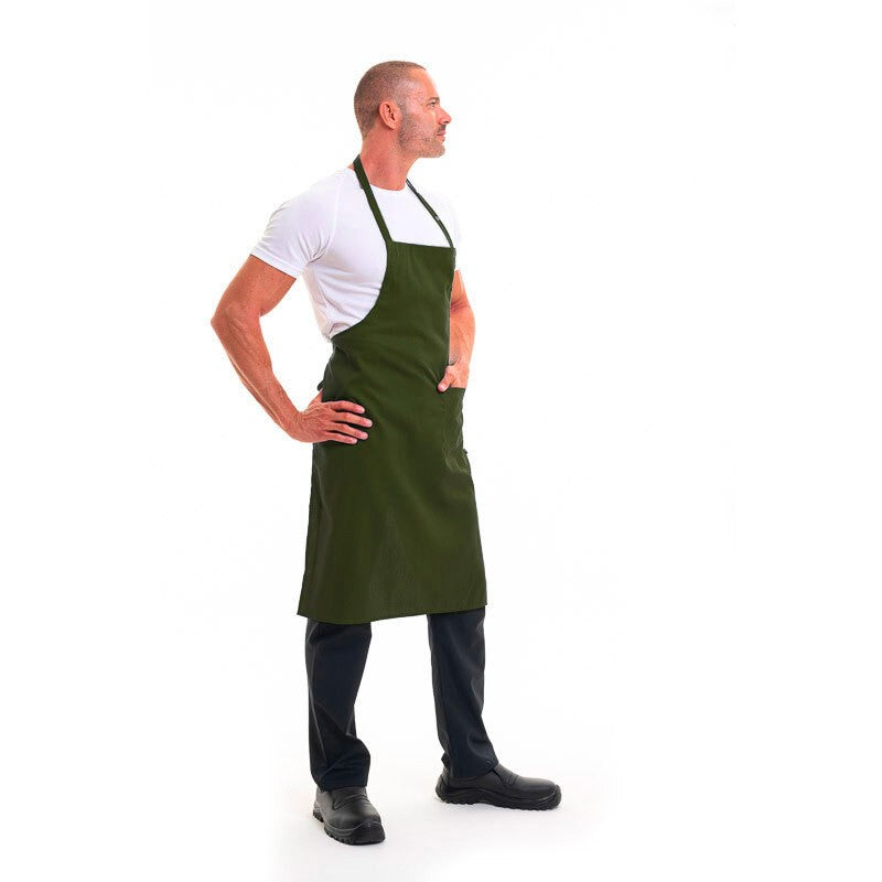 Dax Olive Unisex Kitchen Apron - ROBUR