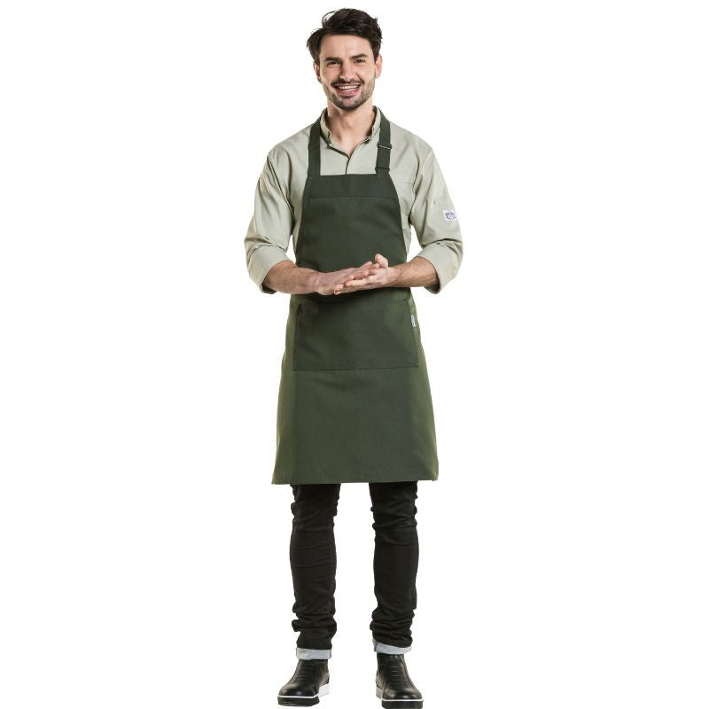 Forest Green Nordic Style Apron - CHAUD DEVANT