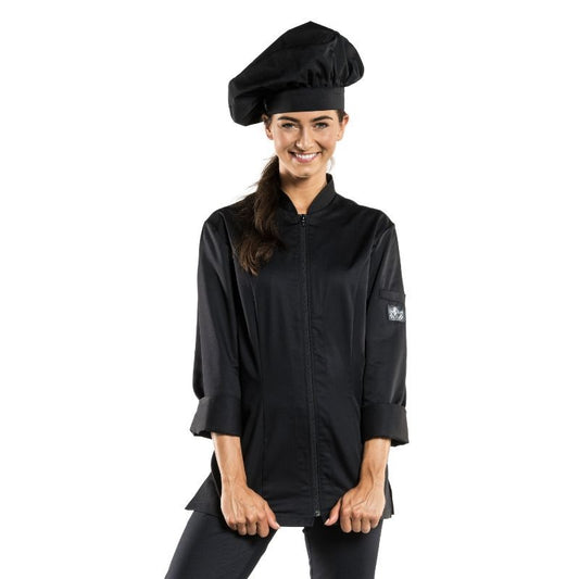 Lady Monza Black Kitchen Coat - CHAUD DEVANT