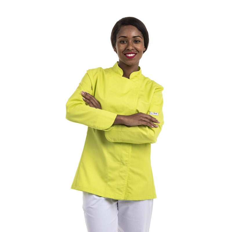 Lime Green Women's Kitchen Coat - MANELLI