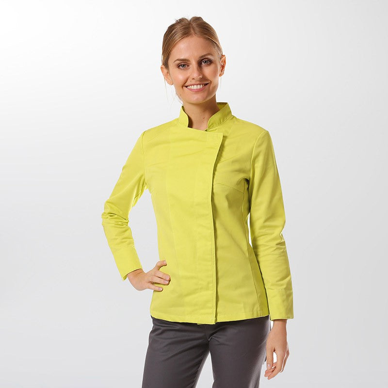 Lime Green Women's Kitchen Coat - MANELLI