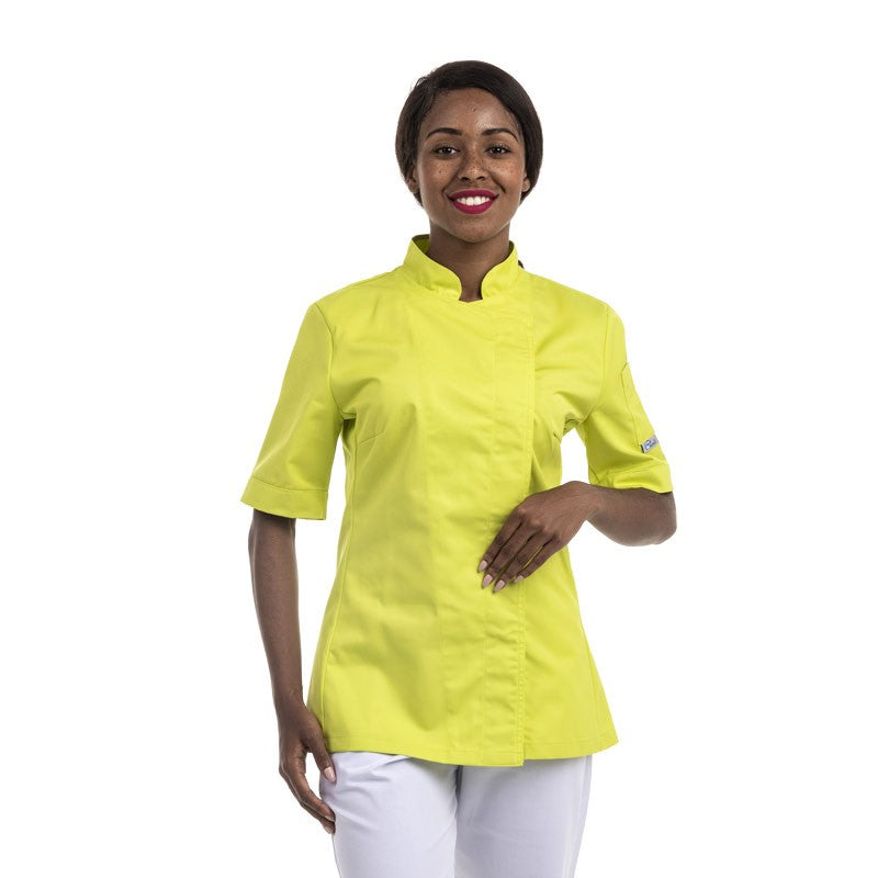 Lime Green Women's Kitchen Coat - MANELLI