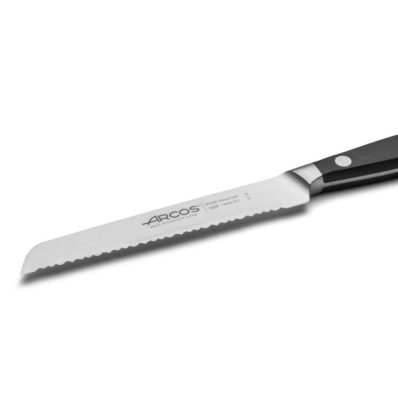 Couteau Tomate Cranté Manhattan 13 cm Serrated Knife for Tomatoes / Vegetables / Lemon - ARCOS