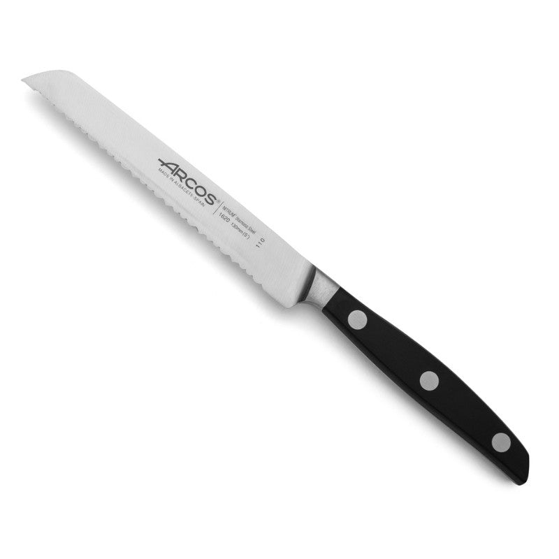 Manhattan 13 cm Serrated Knife for Tomatoes / Vegetables / Lemon - ARCOS