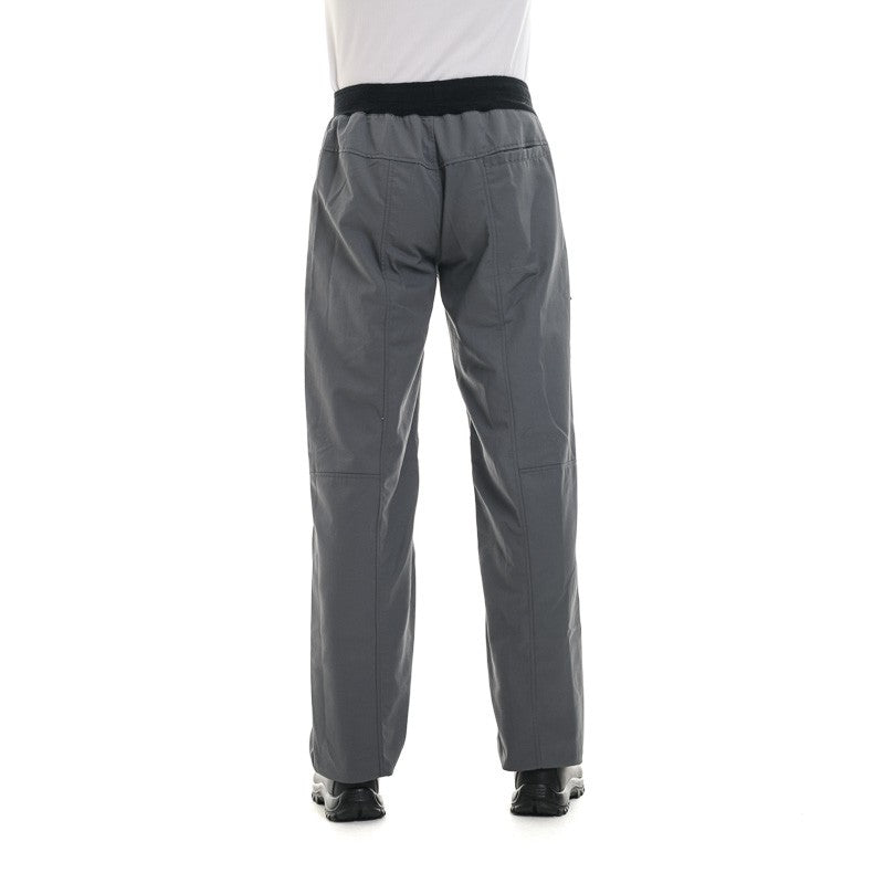 Mixed Gray Comfort Kitchen Trousers - MANELLI