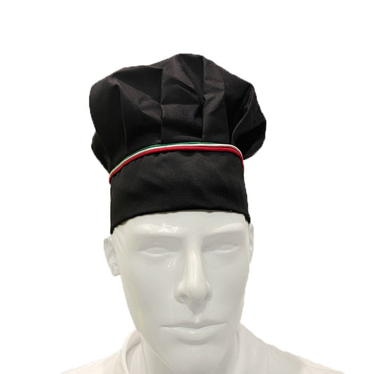 Napoli BLACK kitchen hat - MANELLI