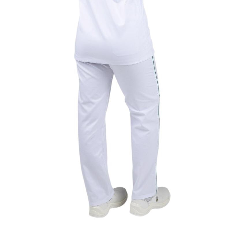 Napoli White Kitchen Trousers for Women - MANELLI