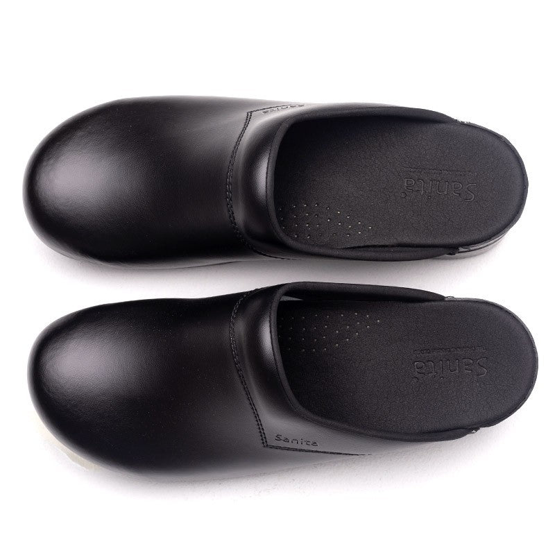 SAN-FLEX Black work clog Sanita