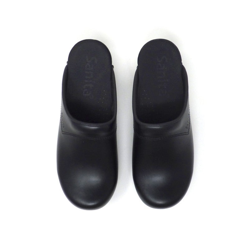 SAN-FLEX Black work clog Sanita