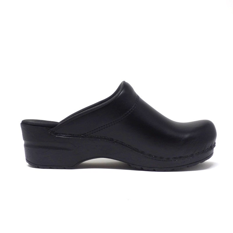 SAN-FLEX Black work clog Sanita