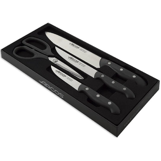 Set of 3 Master Series Knives + Scissors - ARCOS