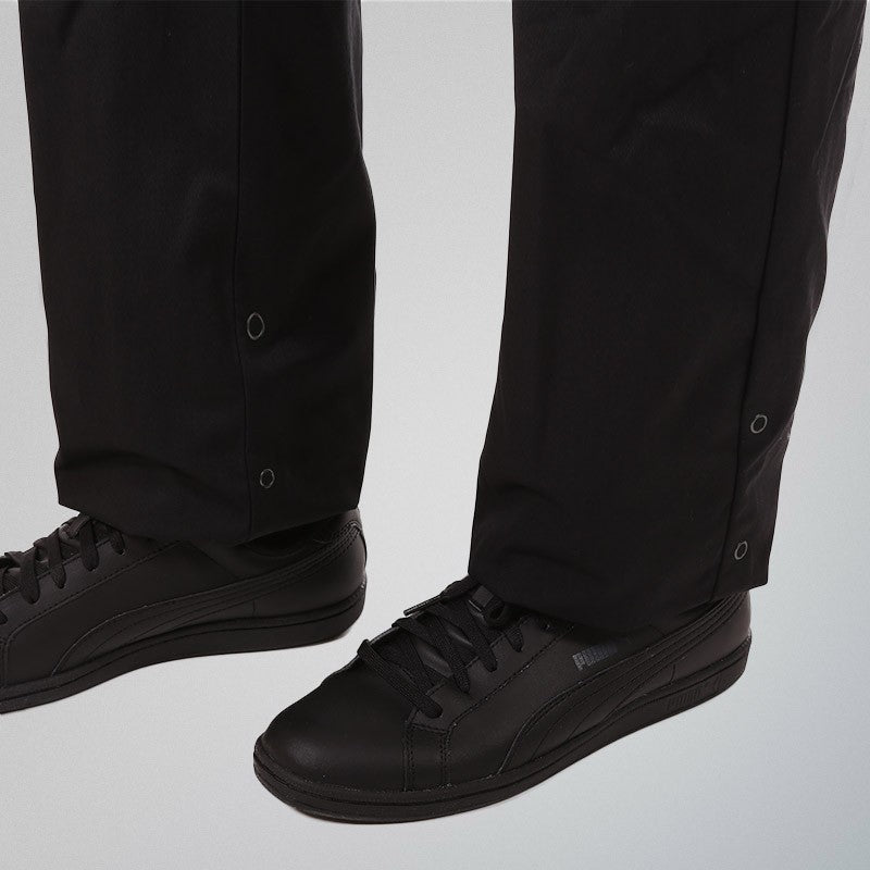 Slim Black Comfort Kitchen Trousers MANELLI