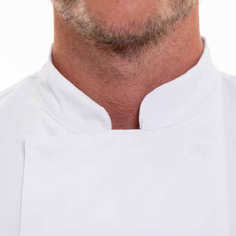 White Long Sleeve Kitchen Coat ENERGY - ROBUR