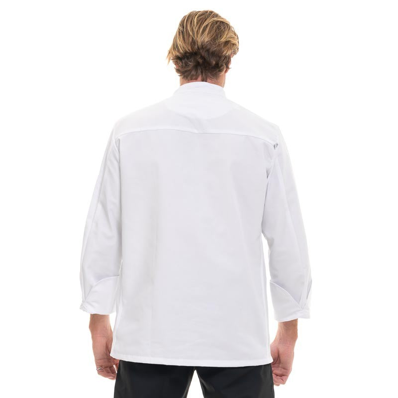 White Long Sleeve Kitchen Coat ENERGY - ROBUR