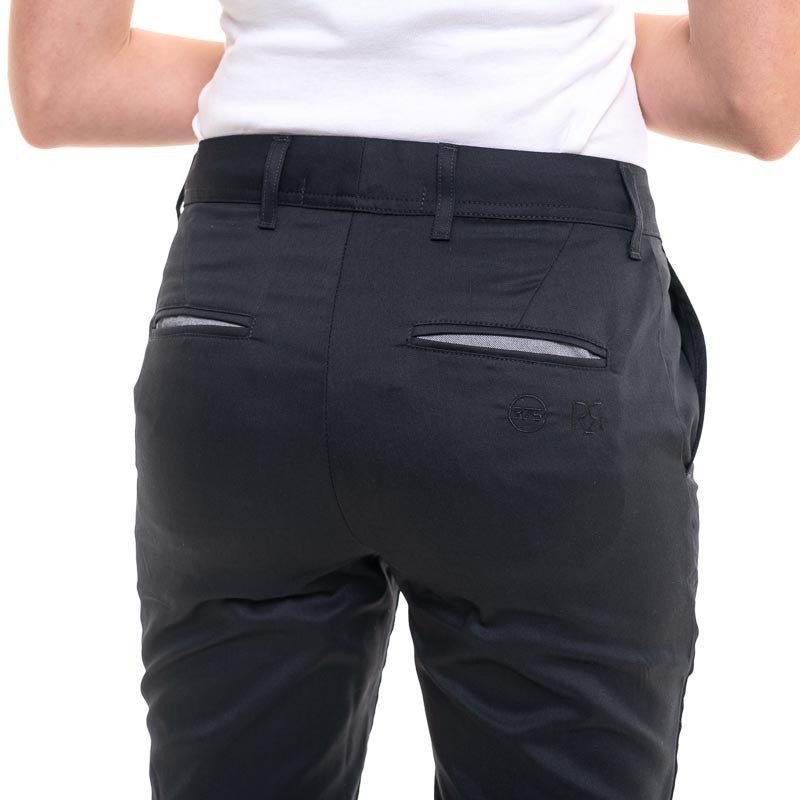 Women's Black Kitchen Trousers Cambia 37.5 - ROBUR