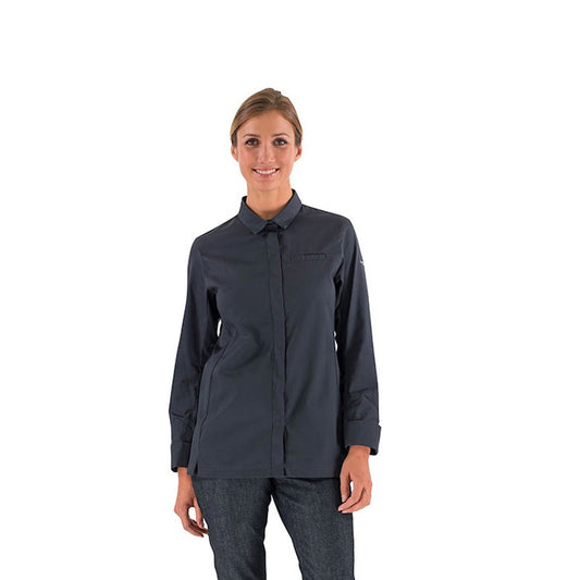 Women's Dark Gray Chef Coat Chives - LAFONT