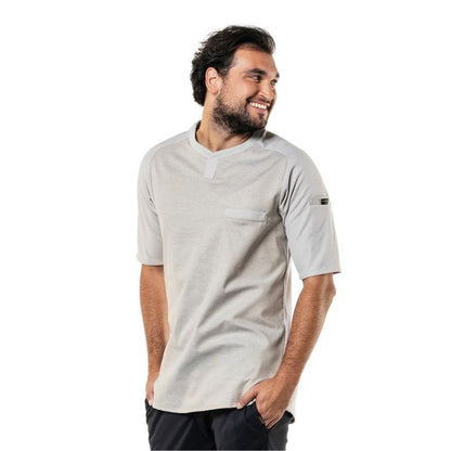 Chaud Devant Beige and Sand Short Sleeve T-shirt - CHAUD DEVANT