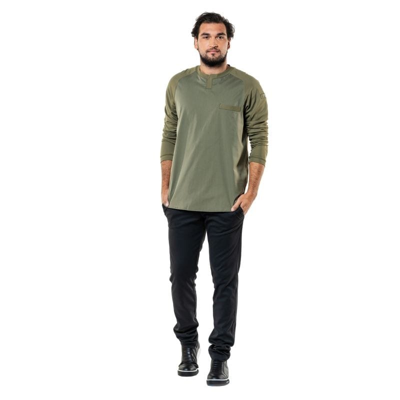 Chaud Devant Eco-Responsible Khaki Green Valente UFX T-shirt - CHAUD DEVANT