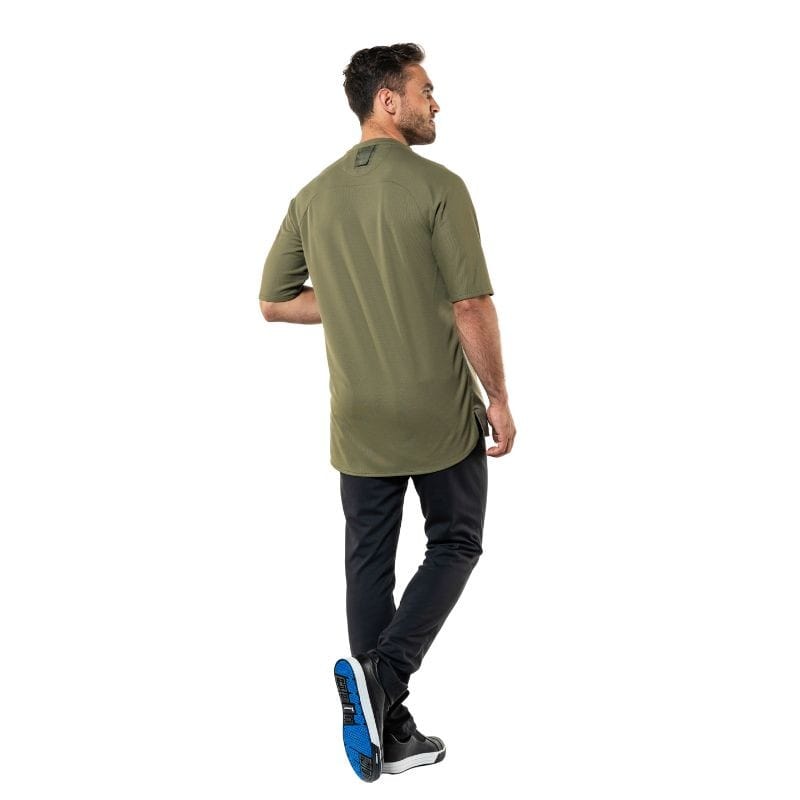 Chaud Devant Khaki Eco-Responsible Kitchen T-shirt - CHAUD DEVANT