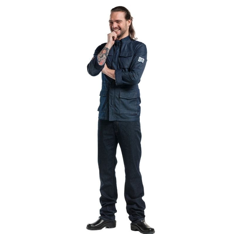 Chaud Devant Men's Denim Kitchen Jeans - CHAUD DEVANT