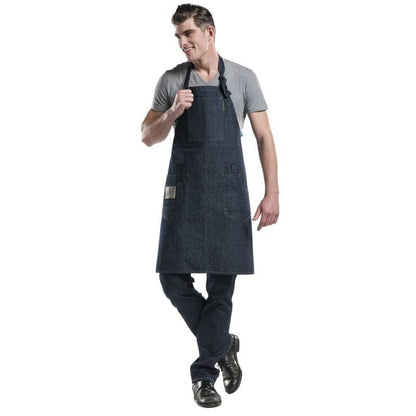 Chaud Devant Multi-pocket Denim Jean Apron - CHAUD DEVANT