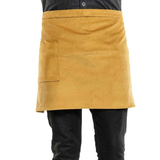 Chaud Devant Short Velvet Kitchen Apron - CHAUD DEVANT